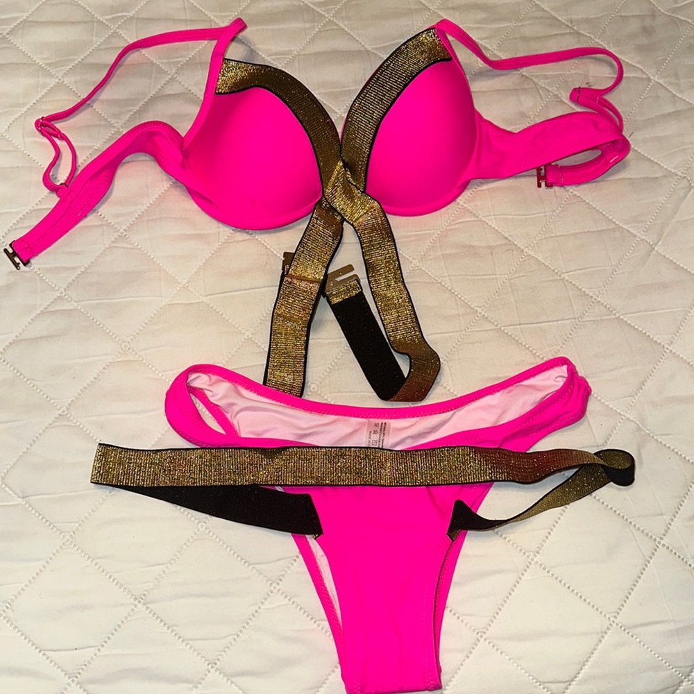 New sheen bathing suit